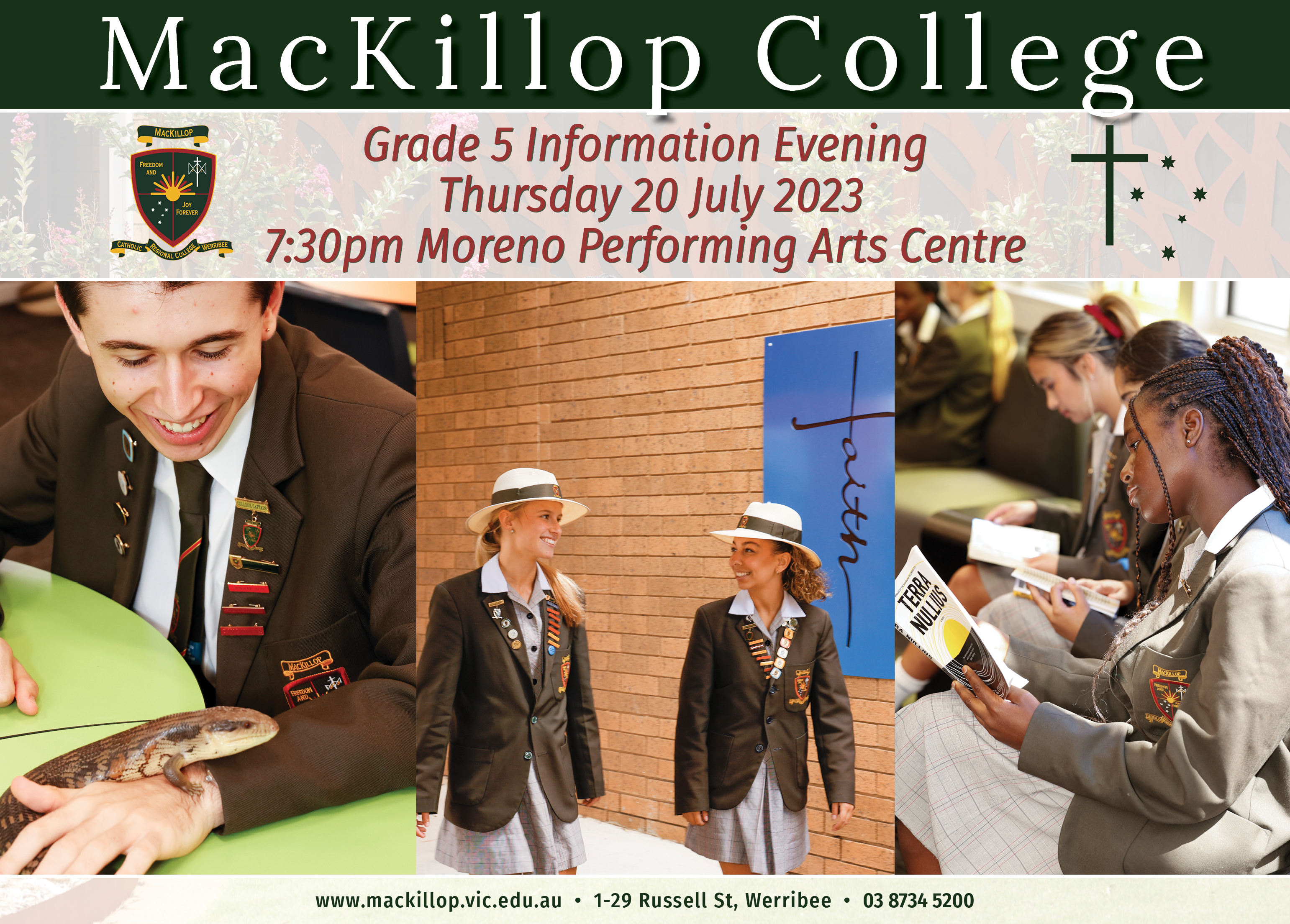 Message from the Principal - Welcome back for Term 3 2023 - MacKillop  College Werribee